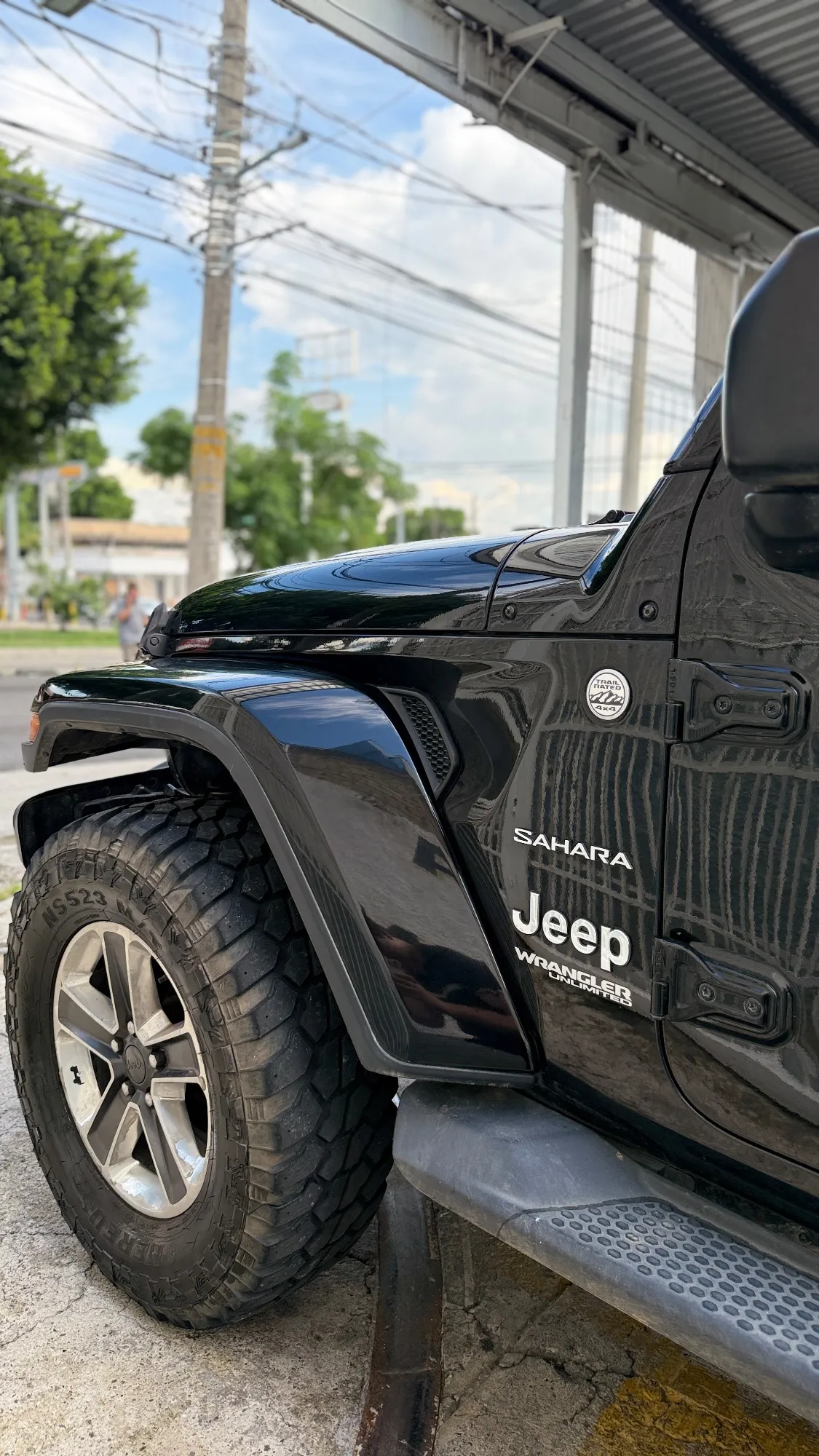 Jeep Wrangler Sahara Unlimited 2018 — foto 4